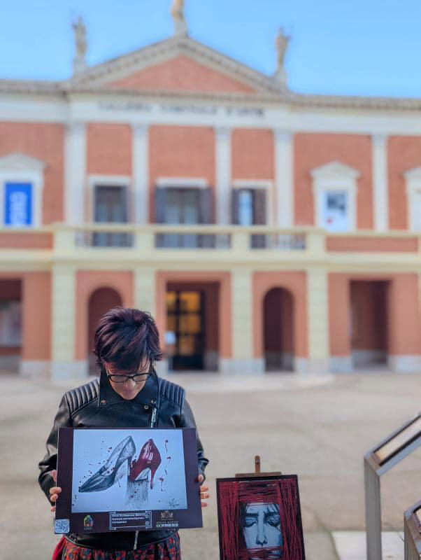 Taking part in &ldquo;Contro la Violenza sulle Donne&rdquo; expo