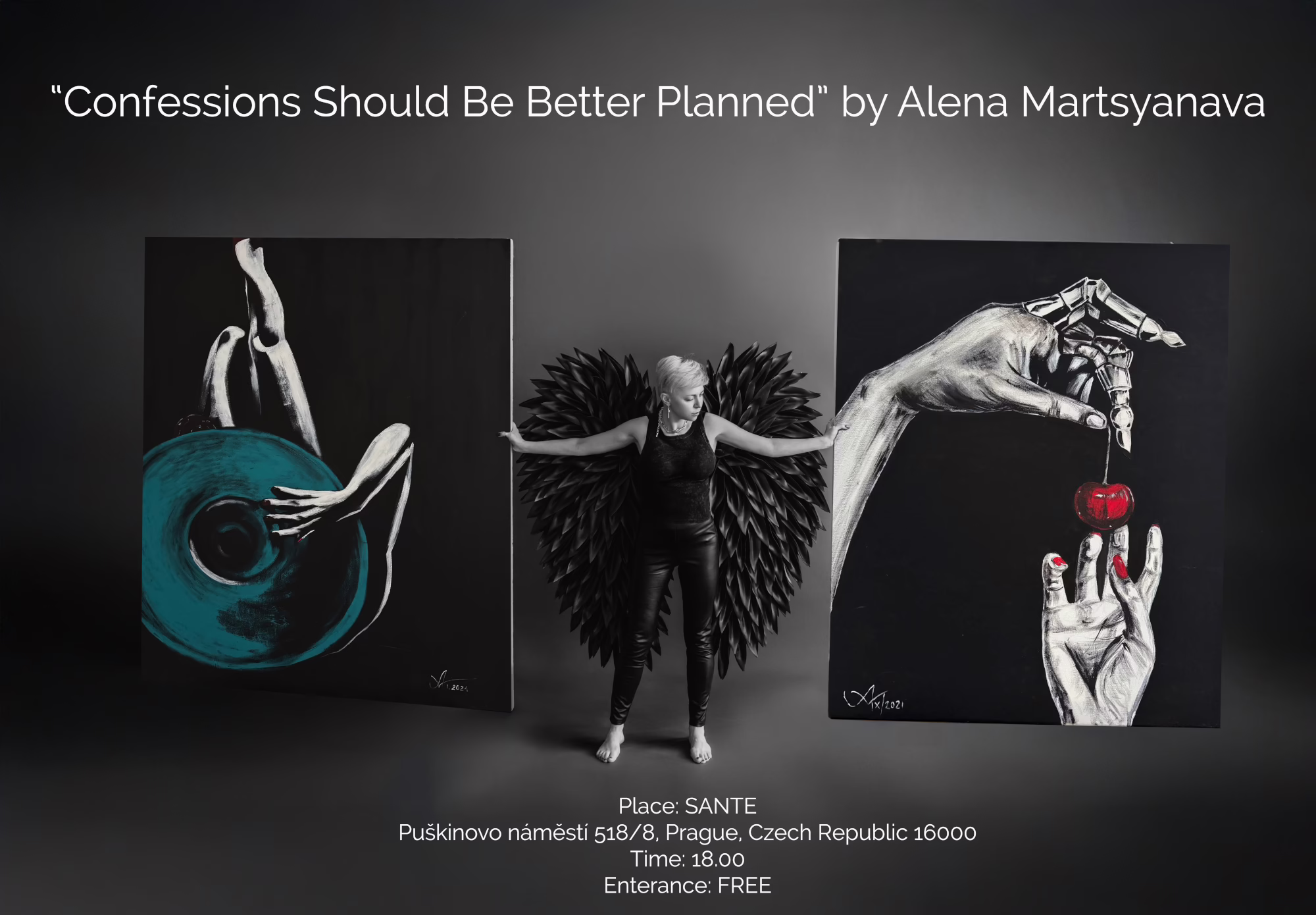A presentation of the art collection &ldquo;Confessions Should Be Better Planned&rdquo; by Alena Martsyanava.
